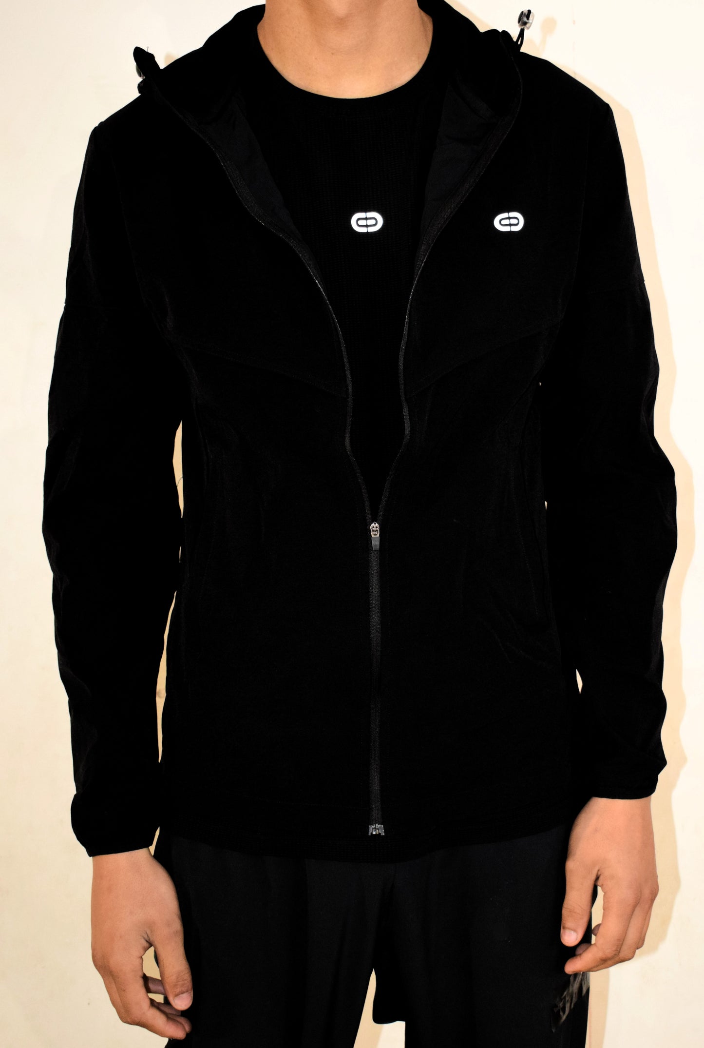 Black Windbreaker